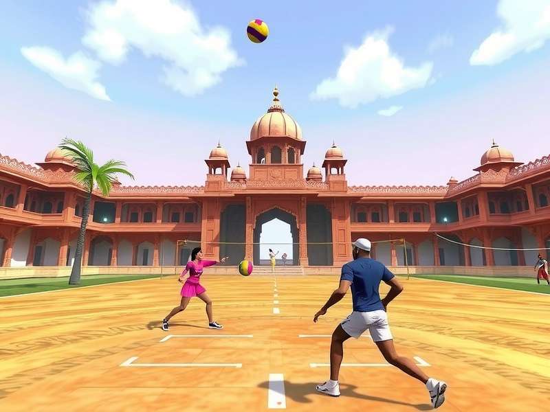 Volley Legends Mahal Indian cultural elements