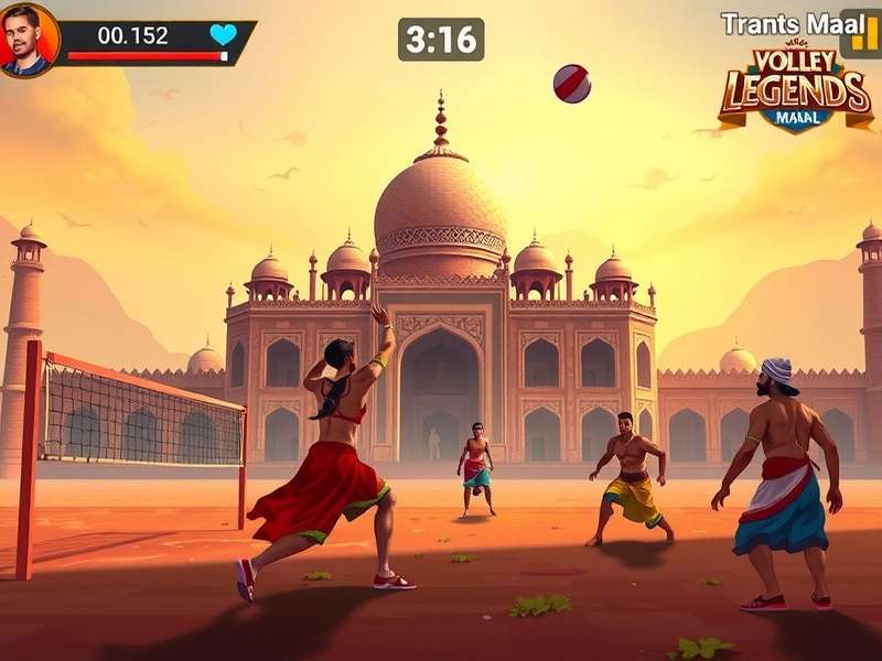 Volley Legends Mahal gameplay screenshot